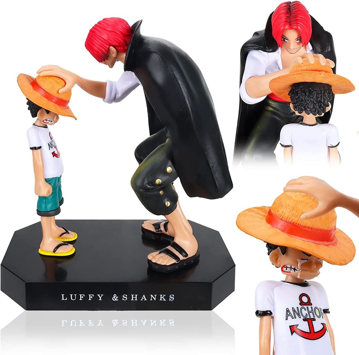 Figurine Shanks & Luffy - 18cm