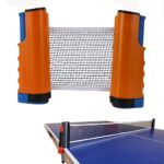 Filet de Ping Pong rétractable pour table - 2 Raquettes - 5 Balles