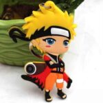 Porte-clés Naruto en silicone double face