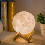 Lampe de nuit en forme de lune - 13cm