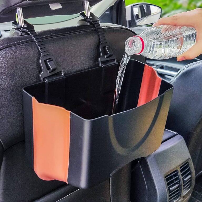 Petite Poubelle Pliable pour Siège Arrière de Voiture