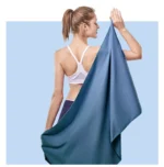 Serviette de Plage Microfibre 76cm x 152cm – Gris