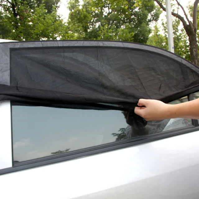 Pack de 2 Rideaux Arrière de Voiture Extensibles