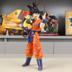 Figurine Goku portant Gohan - 30cm