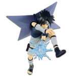 Figurine Sasuke Uchiha en mode attaque - 20cm