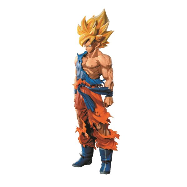 Figurine San Goku Style Bande Dessinée en Couleur - 30cm