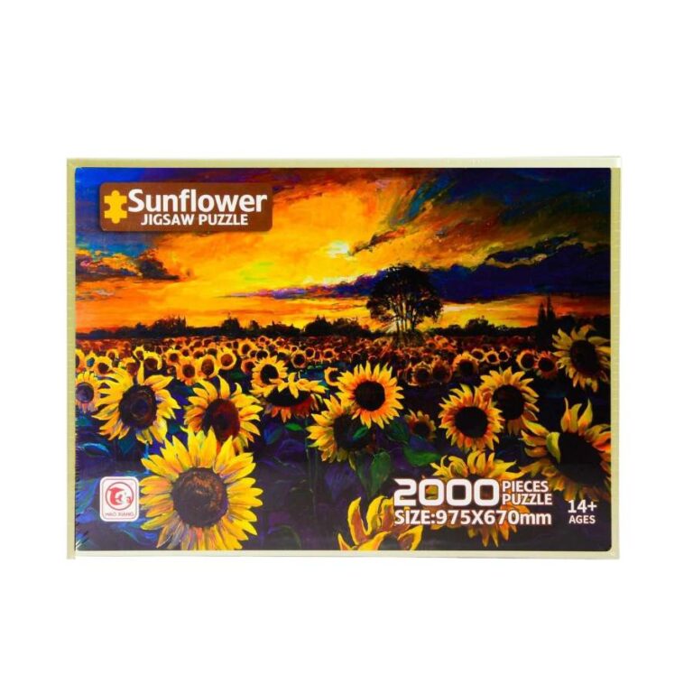 Puzzle 2000 Pièces - Sunflower Jigsaw Puzzle