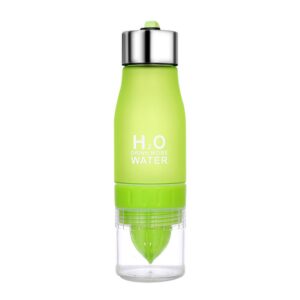 Bouteille d'Eau Infuseur de Fruits - 650ml - Vert