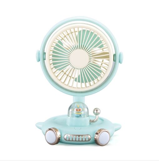 Ventilateur de Table Vintage et Mignon avec Design de Voiture - Rose