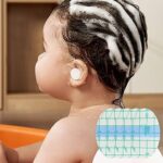 Pack de 20 Protections d'Oreilles Imperméables pour Enfants – Boucliers de Bain Réutilisables pour Piscine et Douche