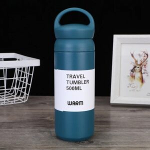 Gourde Isotherme 500ml avec Poignée - Bleu