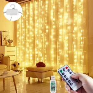 Guirlande Lumineuse avec Télécommande - 3m x 3m