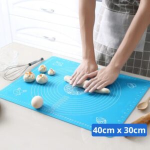 Tapis de pâtisserie en Silicone Antiadhésif – 40cm x 30cm