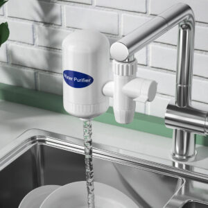 Purificateur d’Eau Universel pour Robinet – Sans Électricité, Écologique et Facile à Installer