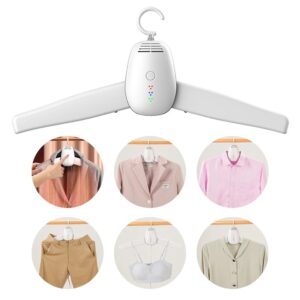 Cintre Sèche-Linge Électrique Portable – Séchage Rapide & Stérilisation Intelligente