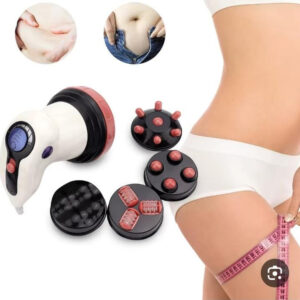 Appareil de massage amincissant anti-cellulite – Multi-têtes rotatives & infrarouge