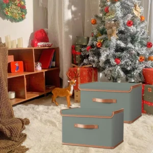 Boîtes de rangement pliables en tissu – L’élégance et l’organisation au service de votre intérieur
