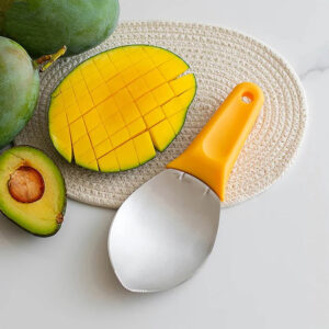 Coupe-mangue multifonction – Outil de découpe pour fruits (manche ergonomique)