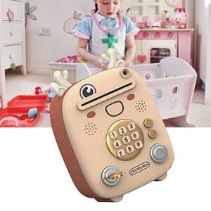 Tirelire Électronique Enfant – Coffre-Fort Renne avec Code Secret et Son – Dès 3 ans