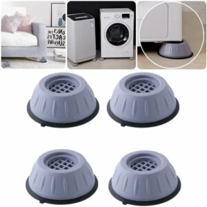 Patins antivibrations pour machine à laver – Lot de 4 pièces