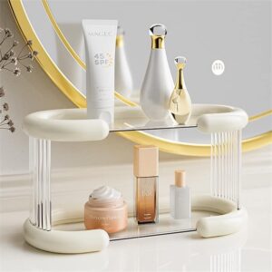 Étagère de Rangement Design – Double Niveau – Style Moderne et Multifonction