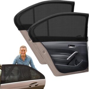 Lot de 2 Pare-Soleil Voiture Universels – Protection Solaire, Anti-UV & Anti-Insectes