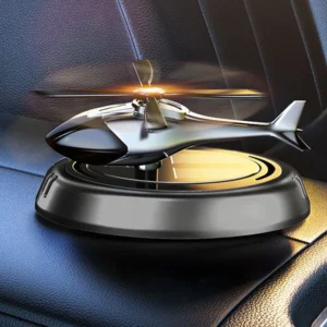 Hélicoptère Rotatif pour Voiture – Diffuseur d’Huiles Essentielles & Accessoire Décoratif (Noir)