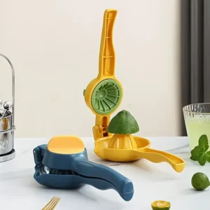 Presse-Agrumes Manuel – Compact & Coloré – Double Fonction