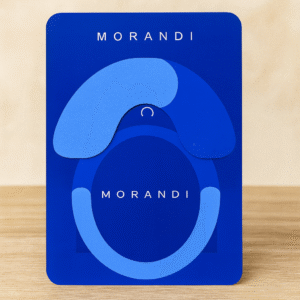 Set 3 Tapis de Toilette Étanches – Collection Morandi - Bleu