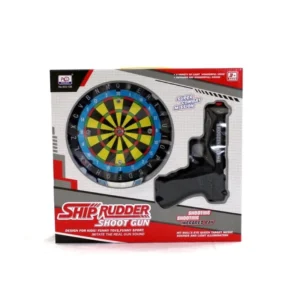 Jeu de Tir Électronique – Ship Rudder Shoot Gun avec Cible Interactive et Pistolet Infra-Rouge