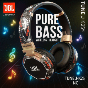 Casque JBL Tune J-K25 NC – Wireless | Pure Bass | Noise Cancelling