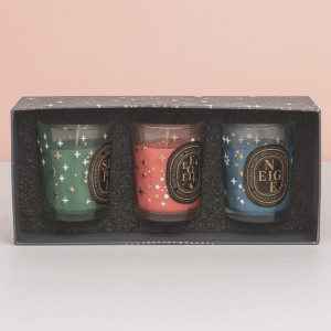 Pack de 3 Bougies Parfumées – Édition Céleste