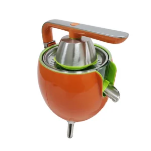 Presse-Agrumes Électrique Design – Levier de Pression, Orange & Vert, Vitalité Quotidienne