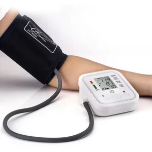 Tensiomètre Électronique Bras – Mesure Précise, Écran LCD, Indicateur OMS