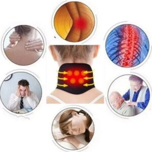 Minerve Chauffante  – Soulagement Douleur Cervicale, Thérapie Apaisante - Confort Optimal